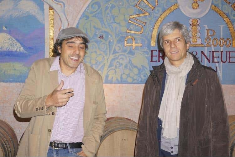 da sinistra: Gerhard Sanin e Andrea Carpi